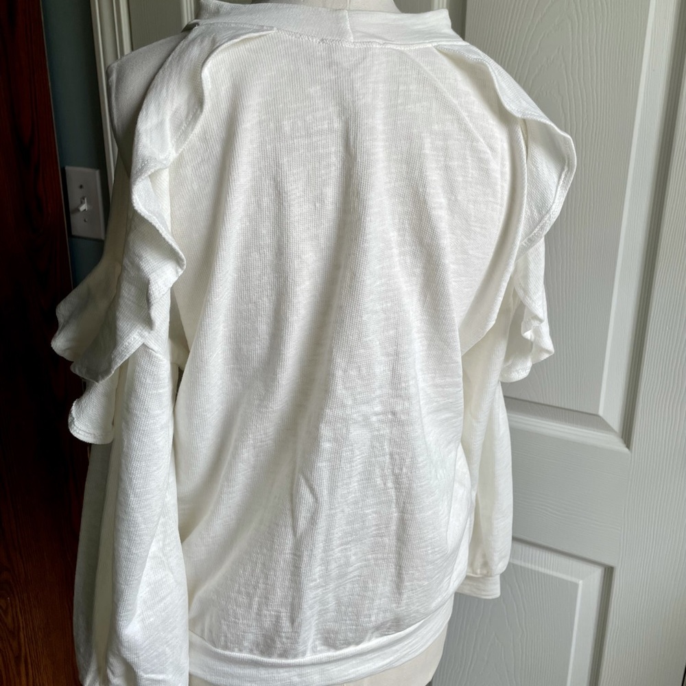 Lush Ruffle Sleeve Sweater - Picture 5 of 7